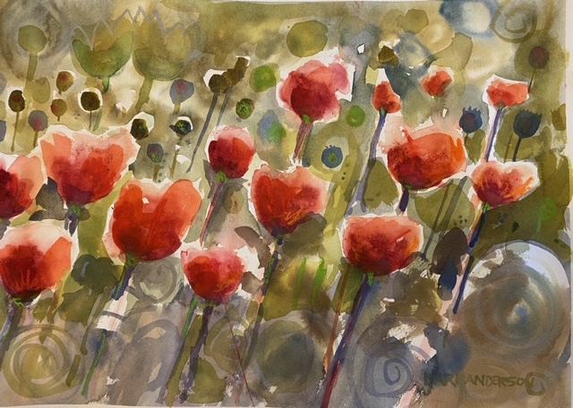 red tulips